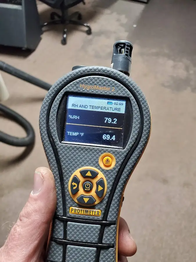 Moisture meter humidity assessment for Mold Remediation & Removal in Lawrence